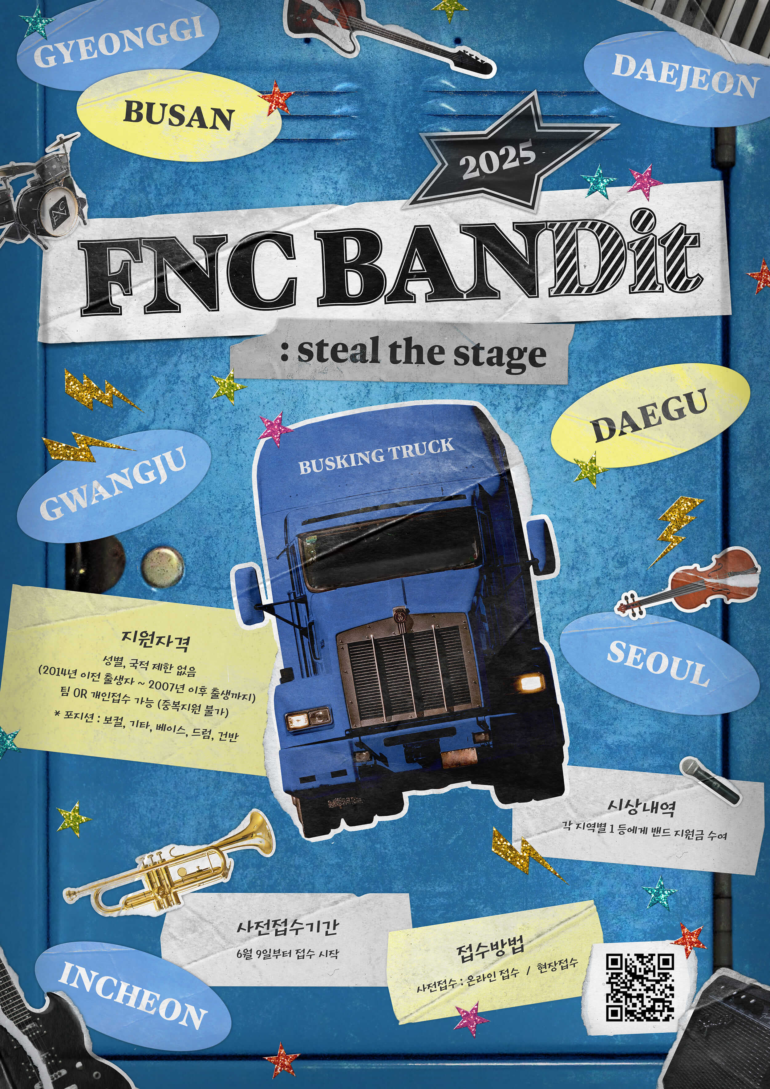 2025 FNC 엔터테인먼트  FNC BANDit : steal the stage